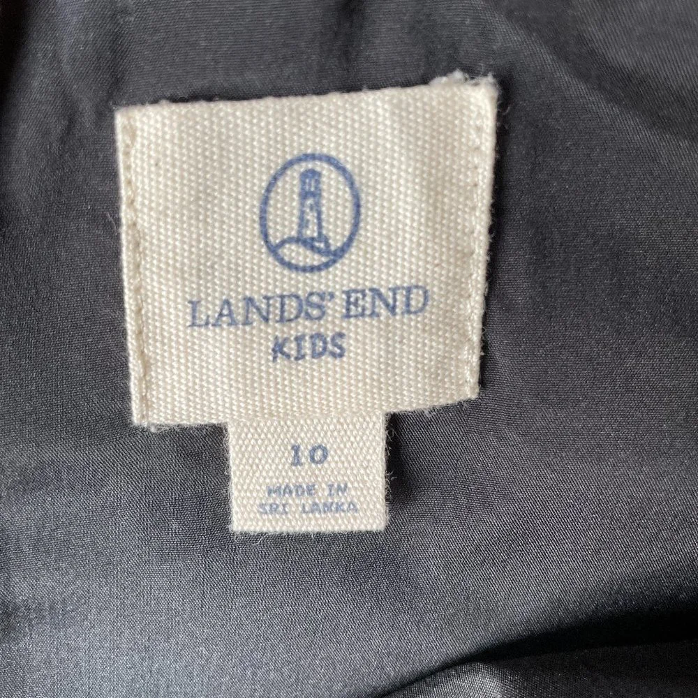 Lands' End Girls size 10 sleeveless dress
